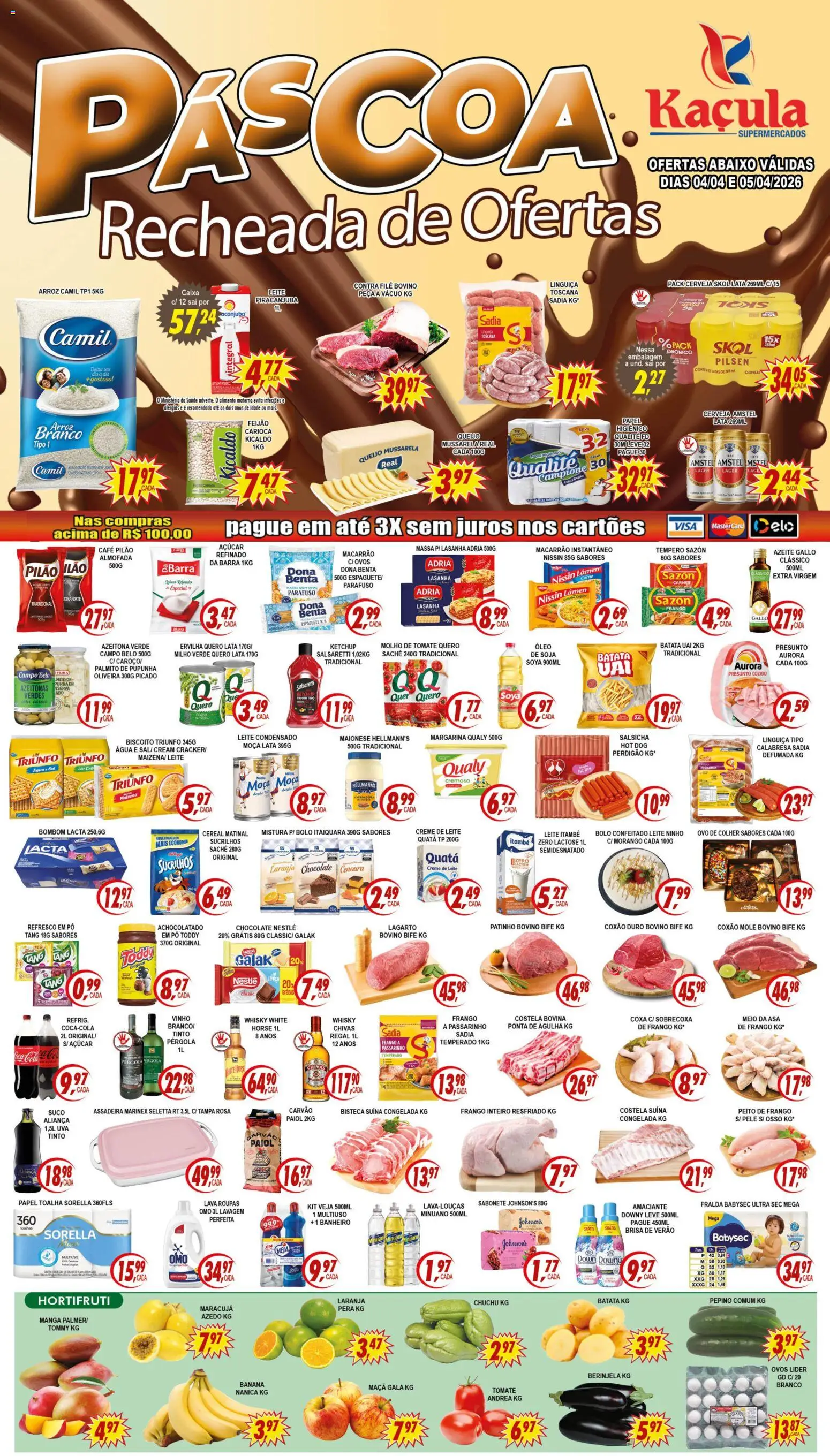 Pré-Visualização do folheto "Kaçula - Ofertas da semana" da loja Kaçula válido a partir de 04/04/2026