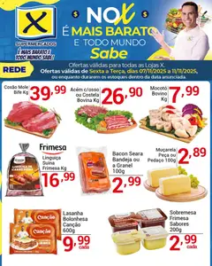 Pré-Visualização do folheto "Ofertas da semana" da loja X Supermercados válido a partir de 07/11/2025 | Página: 1