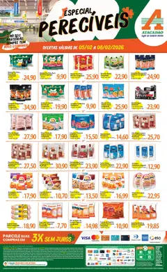 Pré-Visualização do folheto "Ofertas - SP" da loja Atacadão válido a partir de 05/02/2026