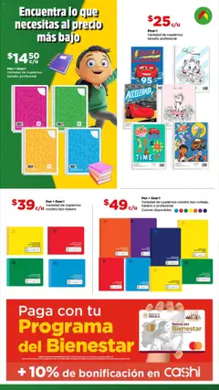 Vista previa las ofertas de la tienda Bodega Aurrerá - Folleto - Ahorra mucho más este regreso a clases desde el 14/08/2025 