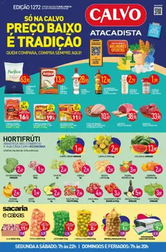 Pré-Visualização do folheto "Calvo Atacadista - Ofertas da semana" da loja Calvo Atacadista válido a partir de 06/04/2026