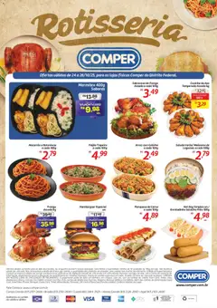 Pré-Visualização do folheto "Ofertas Rotisseria" da loja Comper válido a partir de 24/10/2025