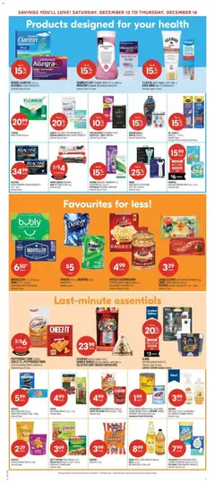 Preview of leaflet Weekly flyer / circulaire from shop Shoppers is valid from Dec 12, 2025 | Page: 14