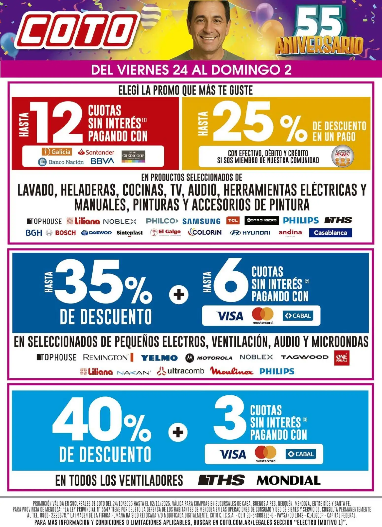 Coto Electro Motivo del 24/10/2025 >> Catálogo
