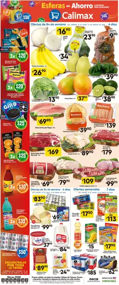 Vista previa las ofertas de la tienda Calimax - Calimax folleto Rosarito desde el 13/03/2026 