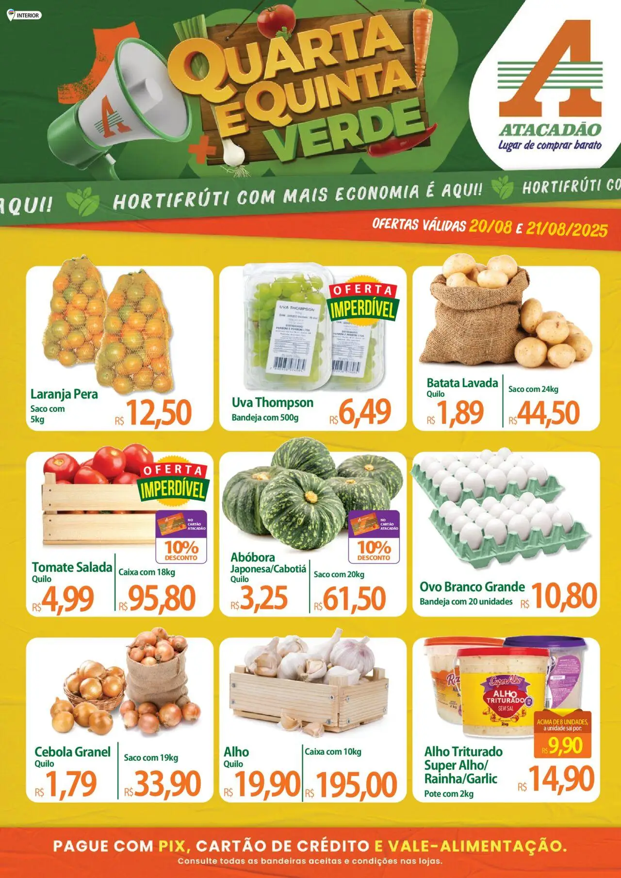 Atacadão folheto "Ofertas - SP" válido a partir de 20/08/2025 - número de página 1