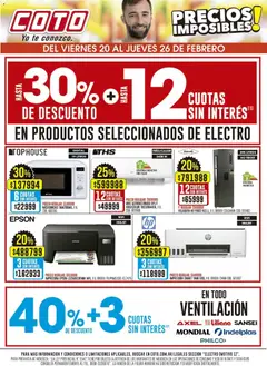Vista previa del folleto de la tienda Coto válido desde el 20/02/2026 