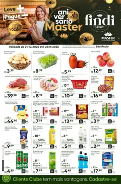 Pré-Visualização do folheto "Ofertas - SP" da loja Master válido a partir de 31/10/2025