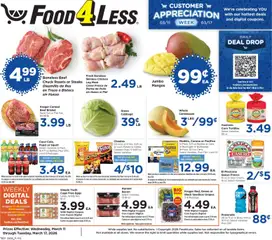 Ad Preview of Food 4 Less Food 4 Less Weekly Ad from 03/11/2026