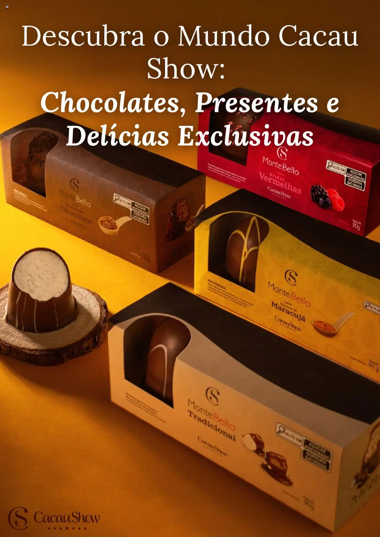 Cacau Show folheto "Promoções" válido a partir de 10/07/2025 - número de página 1