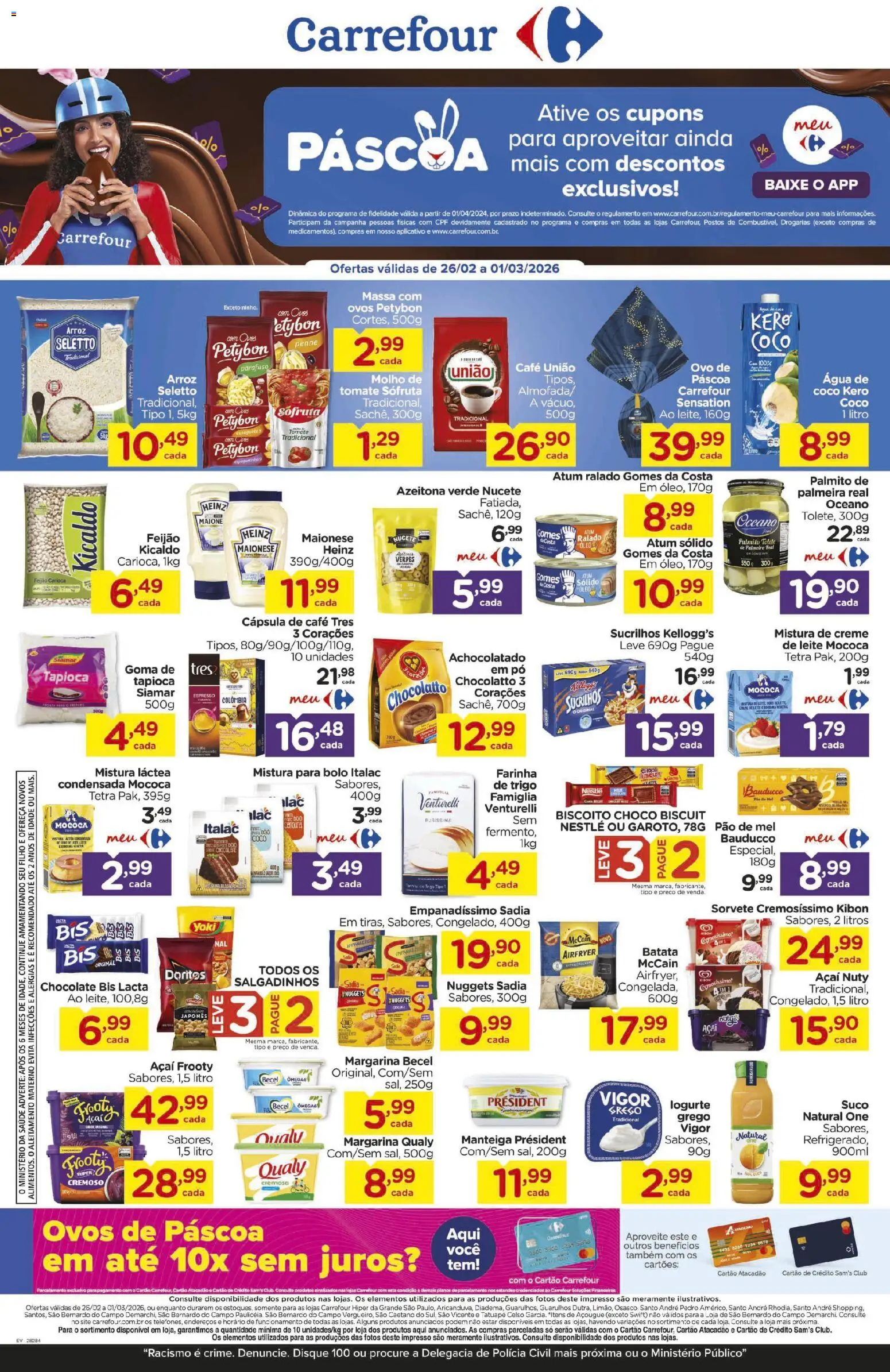 Pré-Visualização do folheto "Carrefour ofertas FDS" da loja Carrefour válido a partir de 26/02/2026