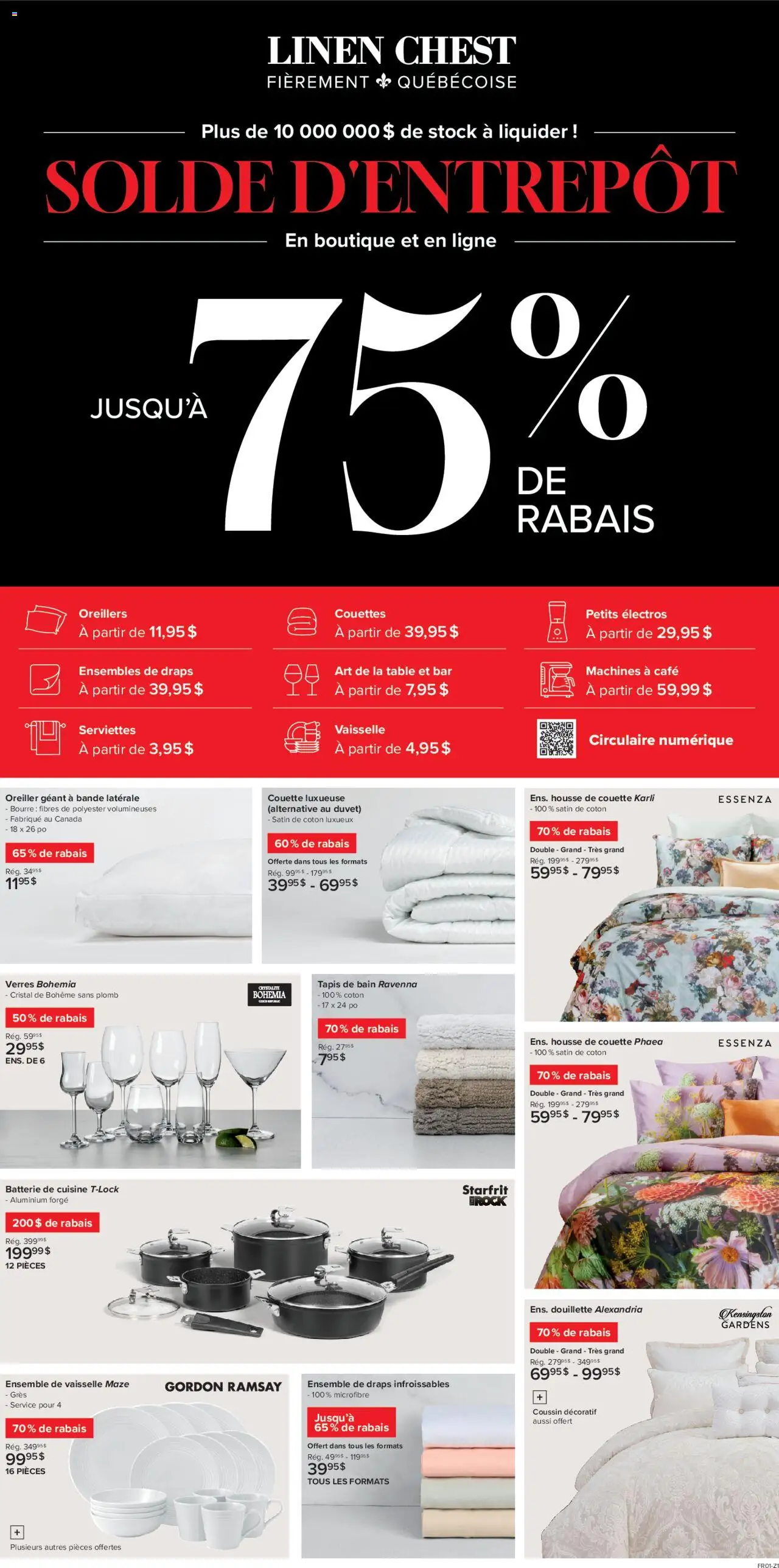 Linen Chest flyer valid from Sep 24, 2025 - page number 1