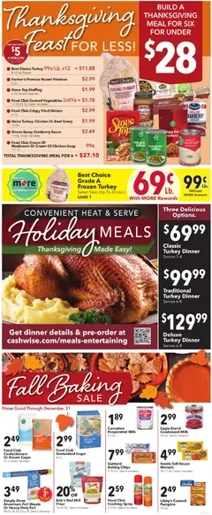 Ad Preview of Cash Wise Weekly Ad from 11/12/2025 | Page: 3