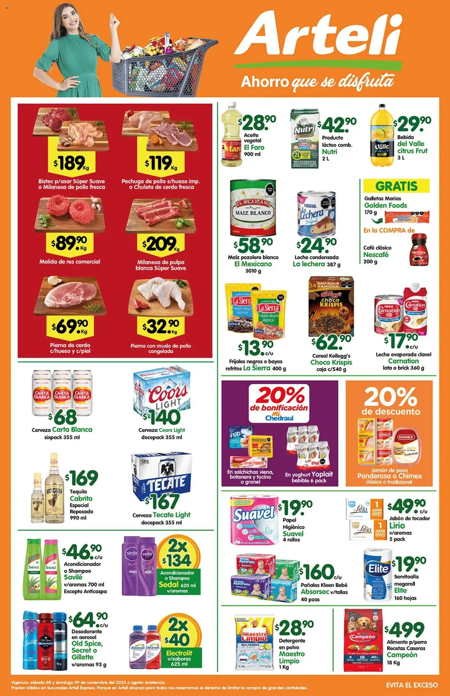 Vista previa las ofertas de la tienda Arteli - Folleto Express desde el 08/11/2025 