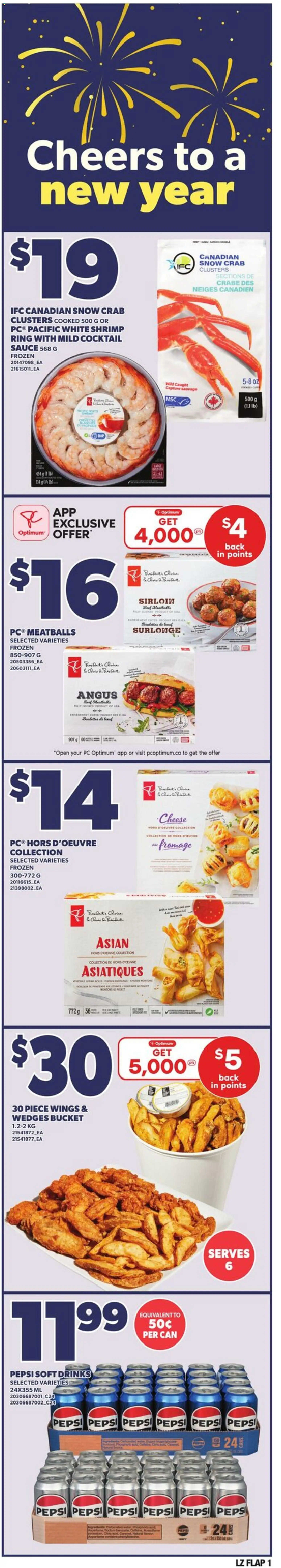 Preview of leaflet Weekly flyer / circulaire from shop Zehrs is valid from Dec 25, 2025