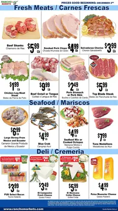Ad Preview of Rancho Markets Weekly Ad from 12/02/2025 | Page: 4