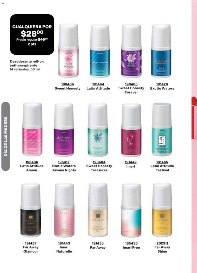 Nuevo catálogo de Avon a partir del 02/04