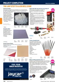 Preview of catalogue Engineering & Scientific Catalogue 2025/2026 from shop Jaycar valid 09/07/2025 | Page: 184