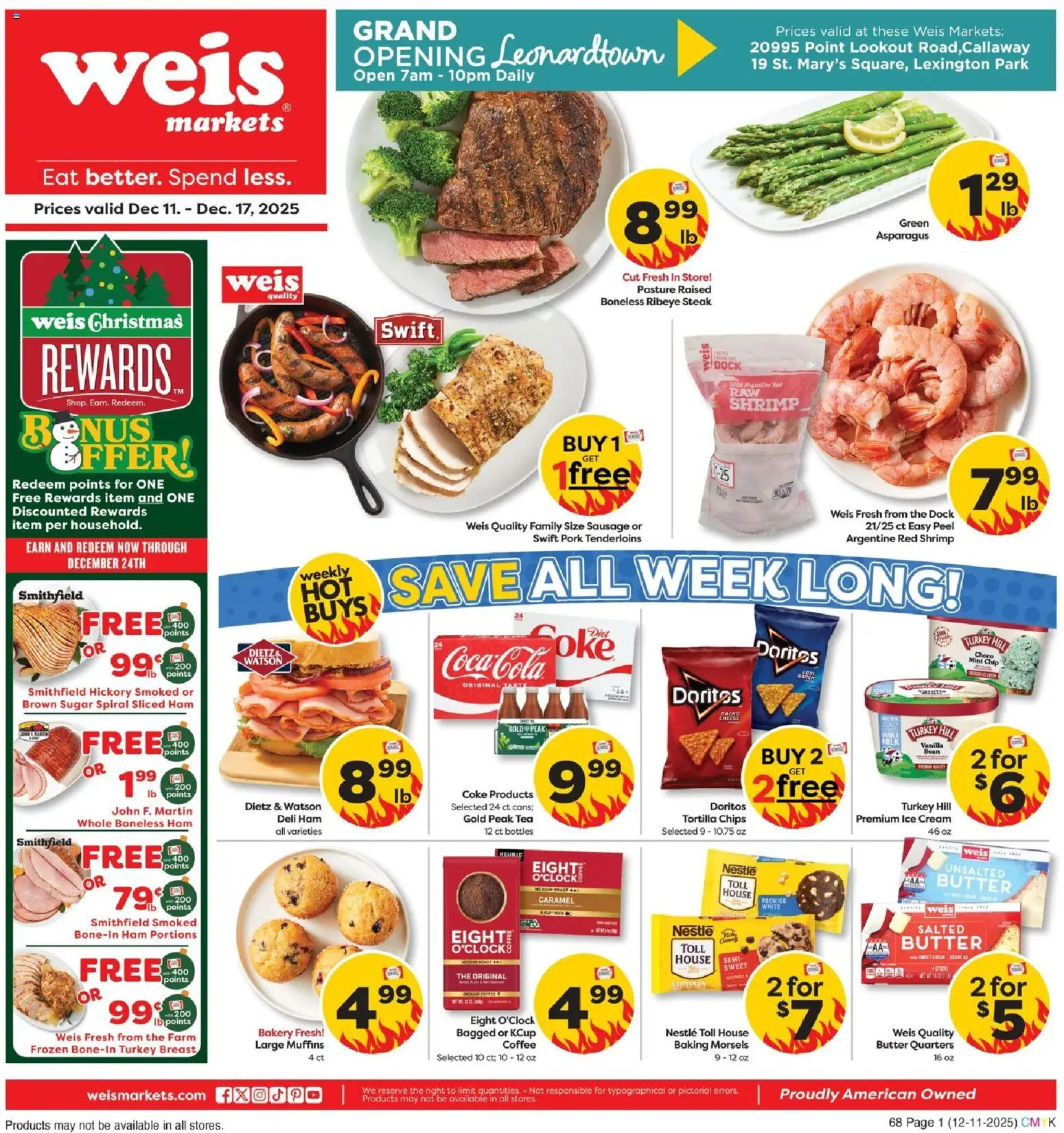 Ad Preview of Weis Weekly Circular - MD from 12/11/2025