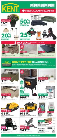 Preview of leaflet Weekly Flyer - PE from shop Kent is valid from Sep 25, 2025