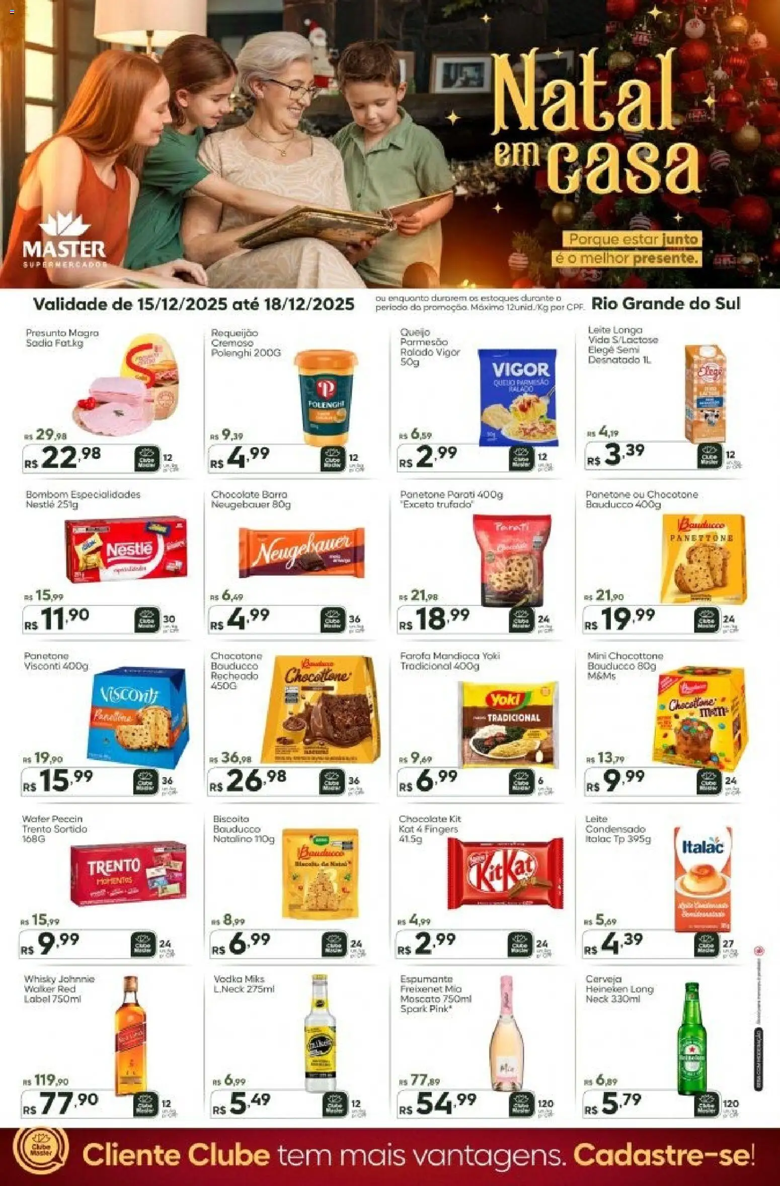 Pré-Visualização do folheto "Ofertas da semana" da loja Master válido a partir de 15/12/2025