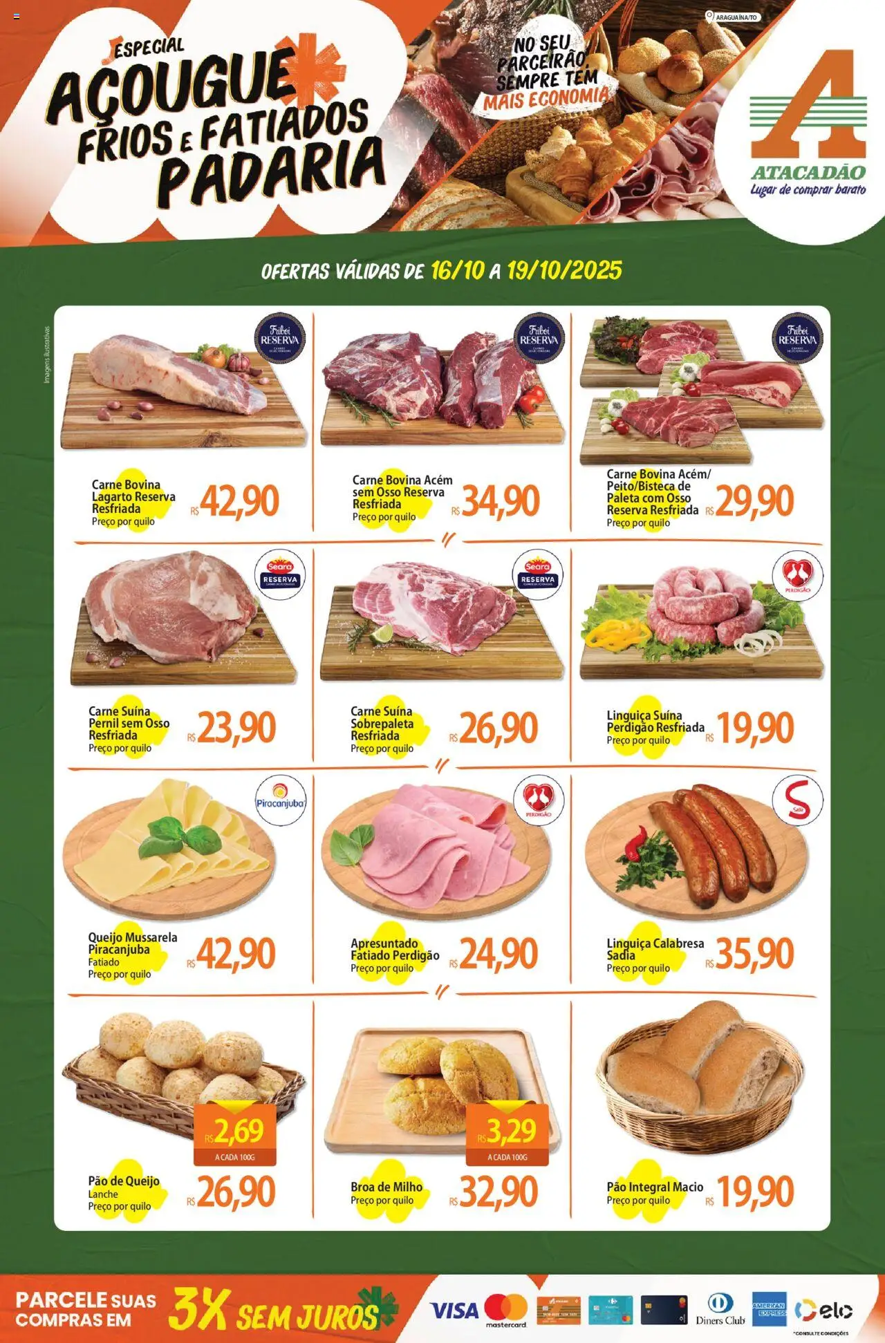 Atacadão folheto "Ofertas - TO" válido a partir de 16/10/2025 - número de página 1