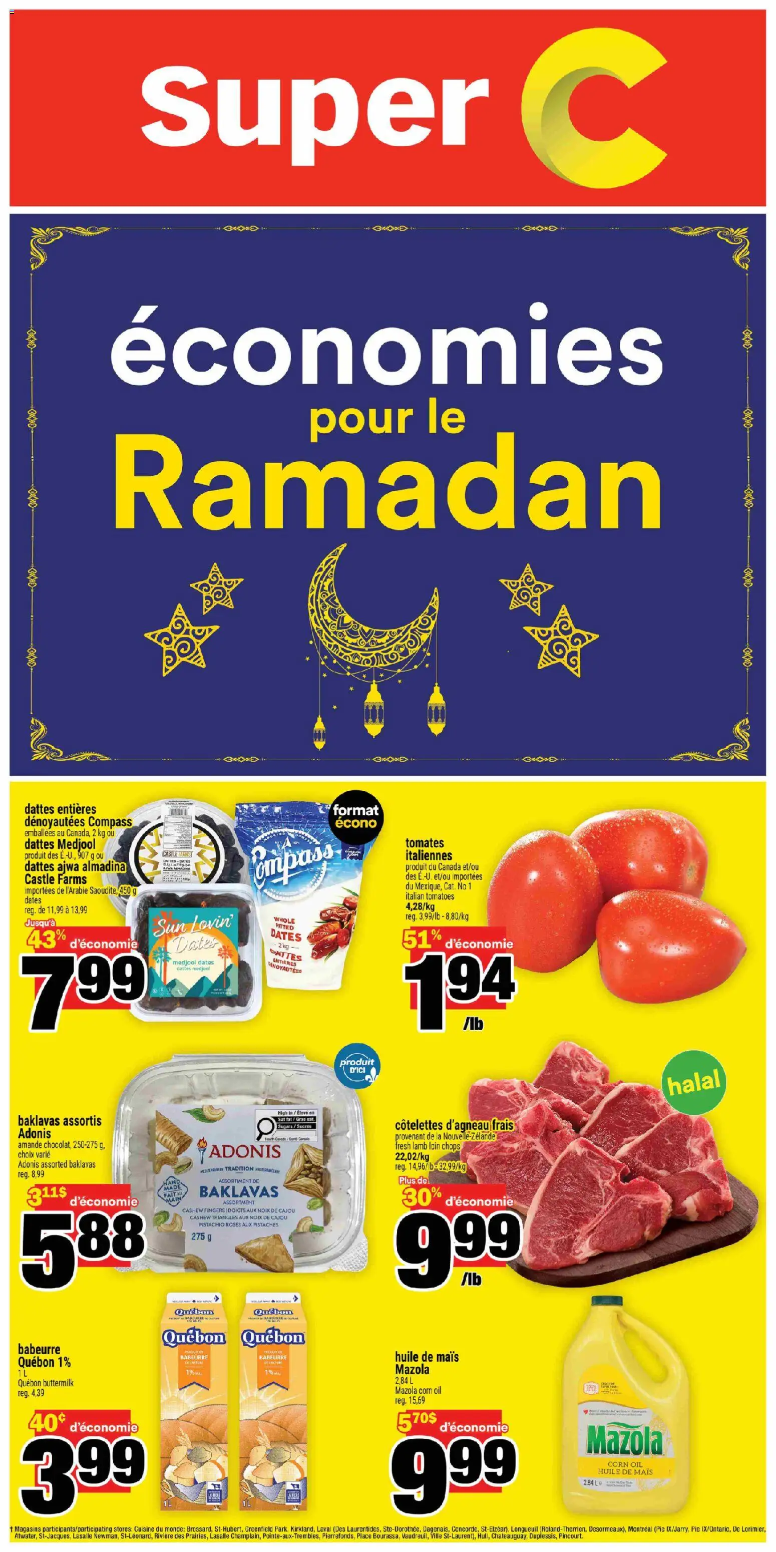 Preview of leaflet Ramadan Booklet from shop Super C is valid from Feb 12, 2026