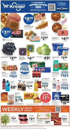 Ad Preview of Kroger Kroger Weekly Ad from 03/11/2026