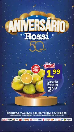 Pré-Visualização do folheto "Ofertas do Dia" da loja Rossi Supermercados válido a partir de 05/11/2025 | Página: 3