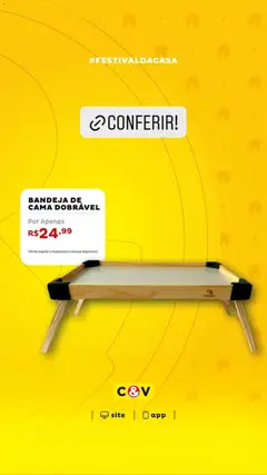 Pré-Visualização do folheto "Promoções" da loja Casa e Video válido a partir de 25/10/2025