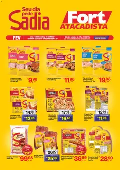 Pré-Visualização do folheto "Ofertas BRF" da loja Fort Atacadista válido a partir de 17/02/2026