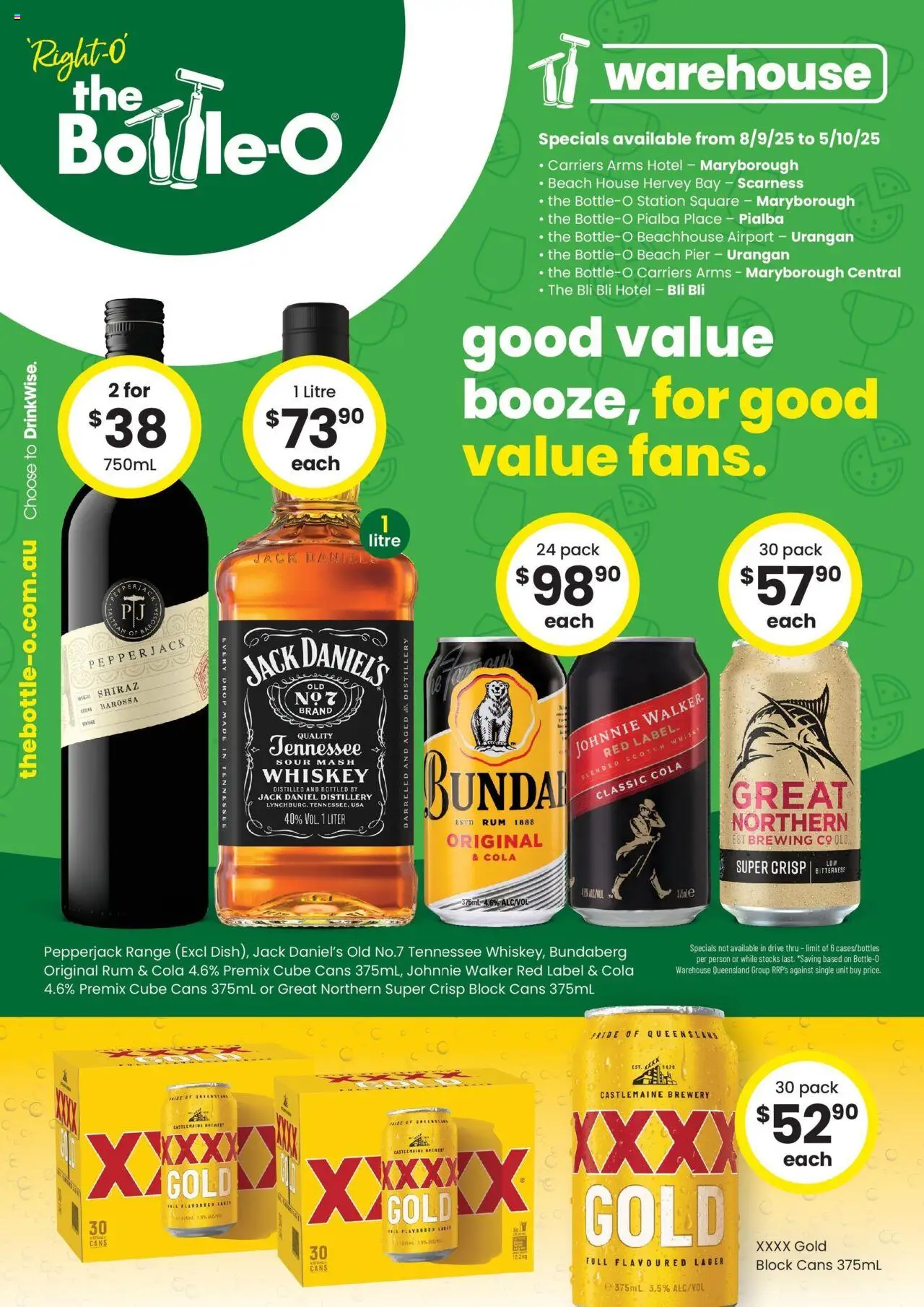 The Bottle-O catalogue valid from 07/09/2025 - page 1