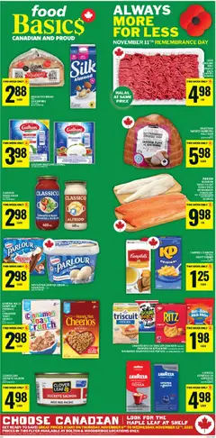 Preview of leaflet Woodbridge from shop Food Basics is valid from Nov 06, 2025