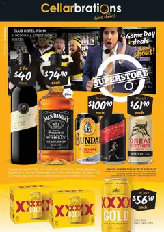 Preview of catalogue Catalogue Roma from shop Cellarbrations valid 08/09/2025