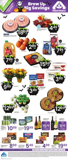 Ad Preview of Albertsons Specialty Publication from 10/15/2025