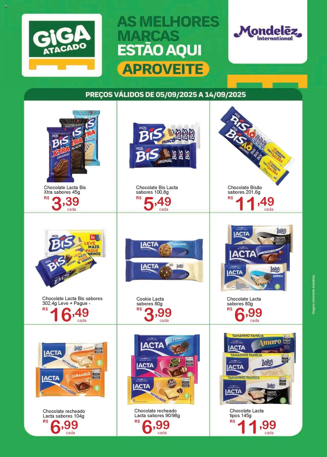 GIGA Atacado folheto "Ofertas Mondelez" válido a partir de 05/09/2025 - número de página 1