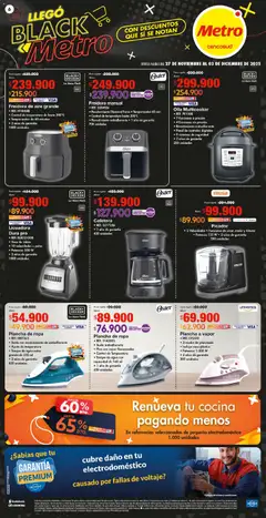 Vista previa del prospecto Black Friday del almacen Metro válida del 27/11/2025 al 03/01/2026 | Página: 6