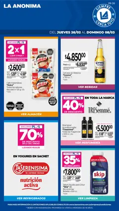 Vista previa del folleto de la tienda La Anonima válido desde el 26/02/2026 