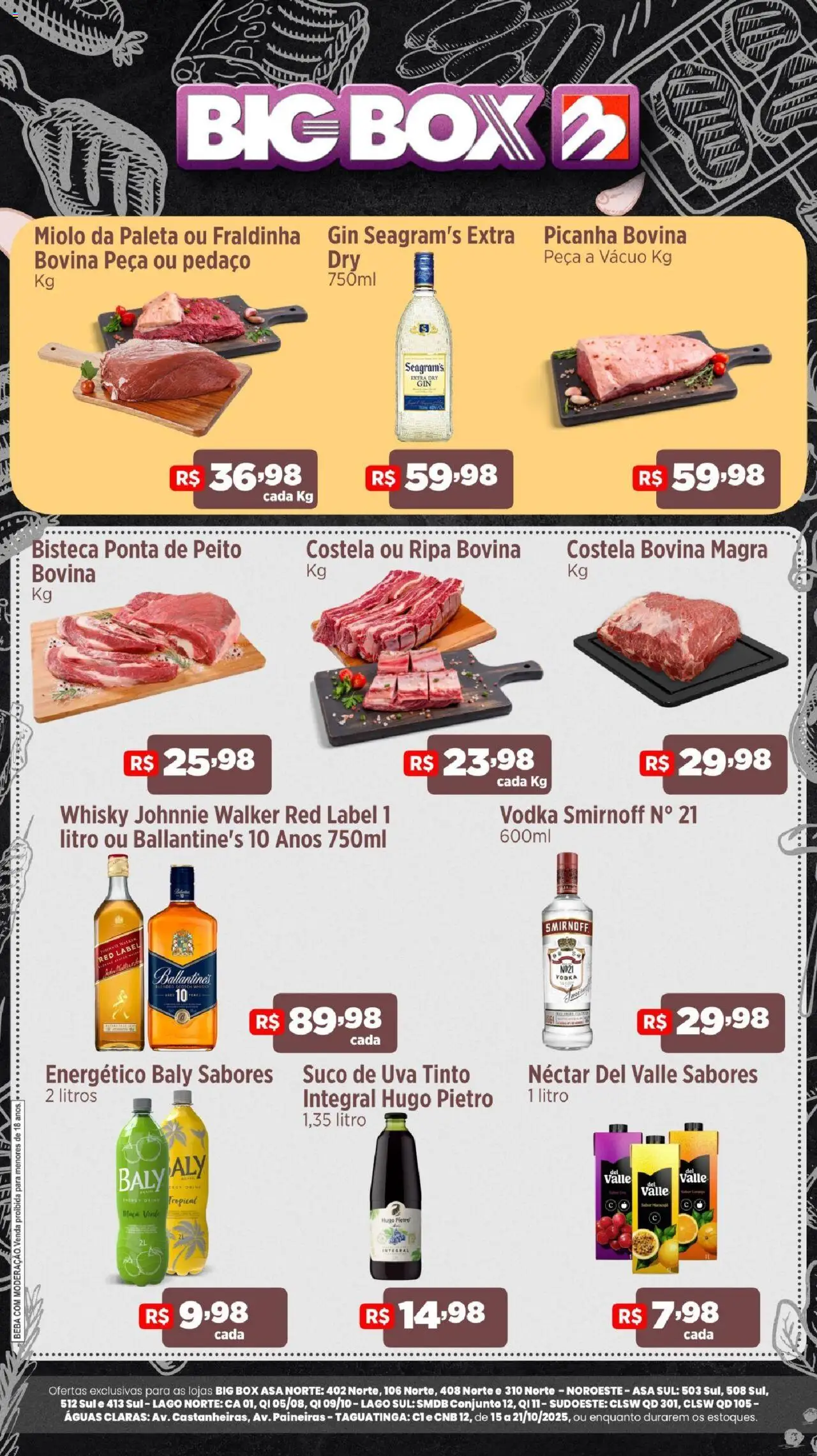 Big Box folheto "Ofertas do Açougue" válido a partir de 15/10/2025 - número de página 1