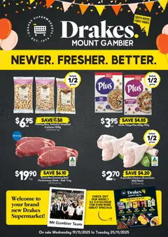 Preview of catalogue Mount Gambier - SA from shop Drakes valid 19/11/2025
