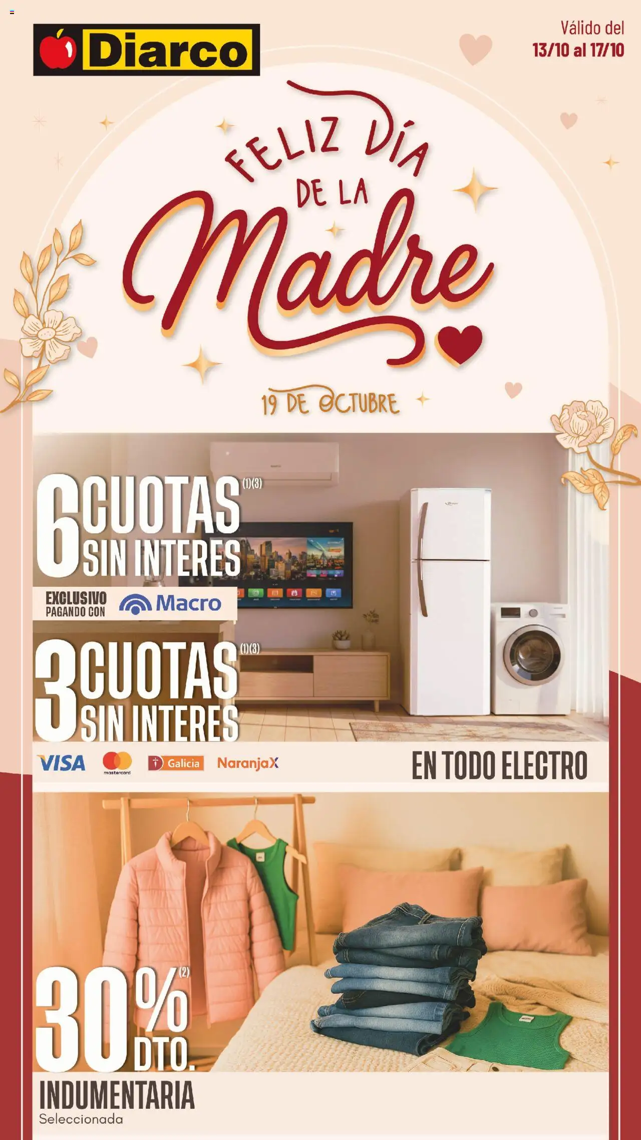 Diarco Especial Día De La Madre del 13/10/2025 Online