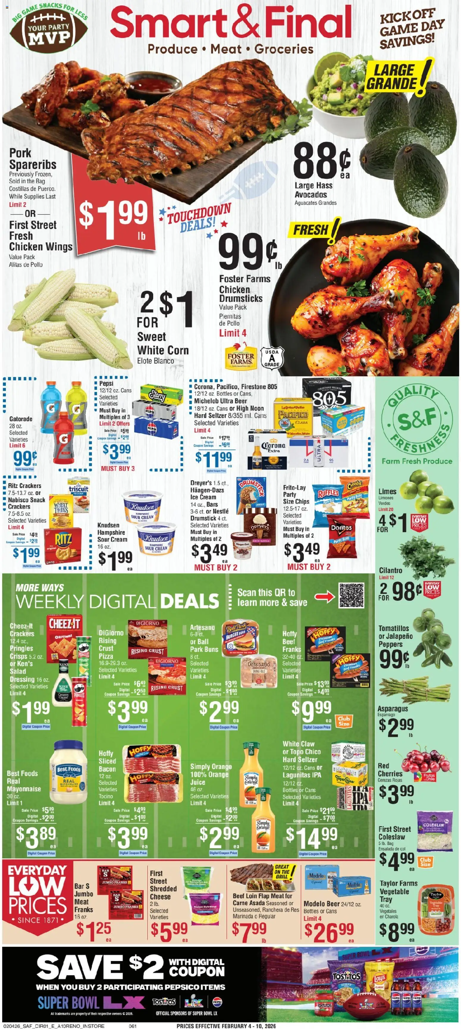 Ad Preview of Smart & Final Weekly Ad from 02/04/2026