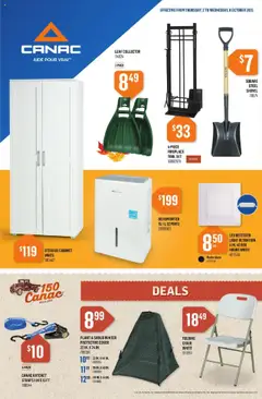 Preview of leaflet Weekly flyer / circulaire from shop Canac is valid from Oct 02, 2025