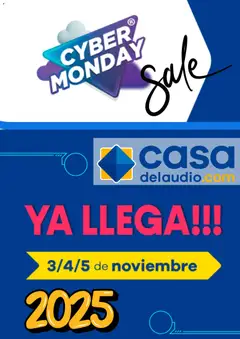 Vista previa del folleto de la tienda Casa del Audio válido desde el 31/10/2025 