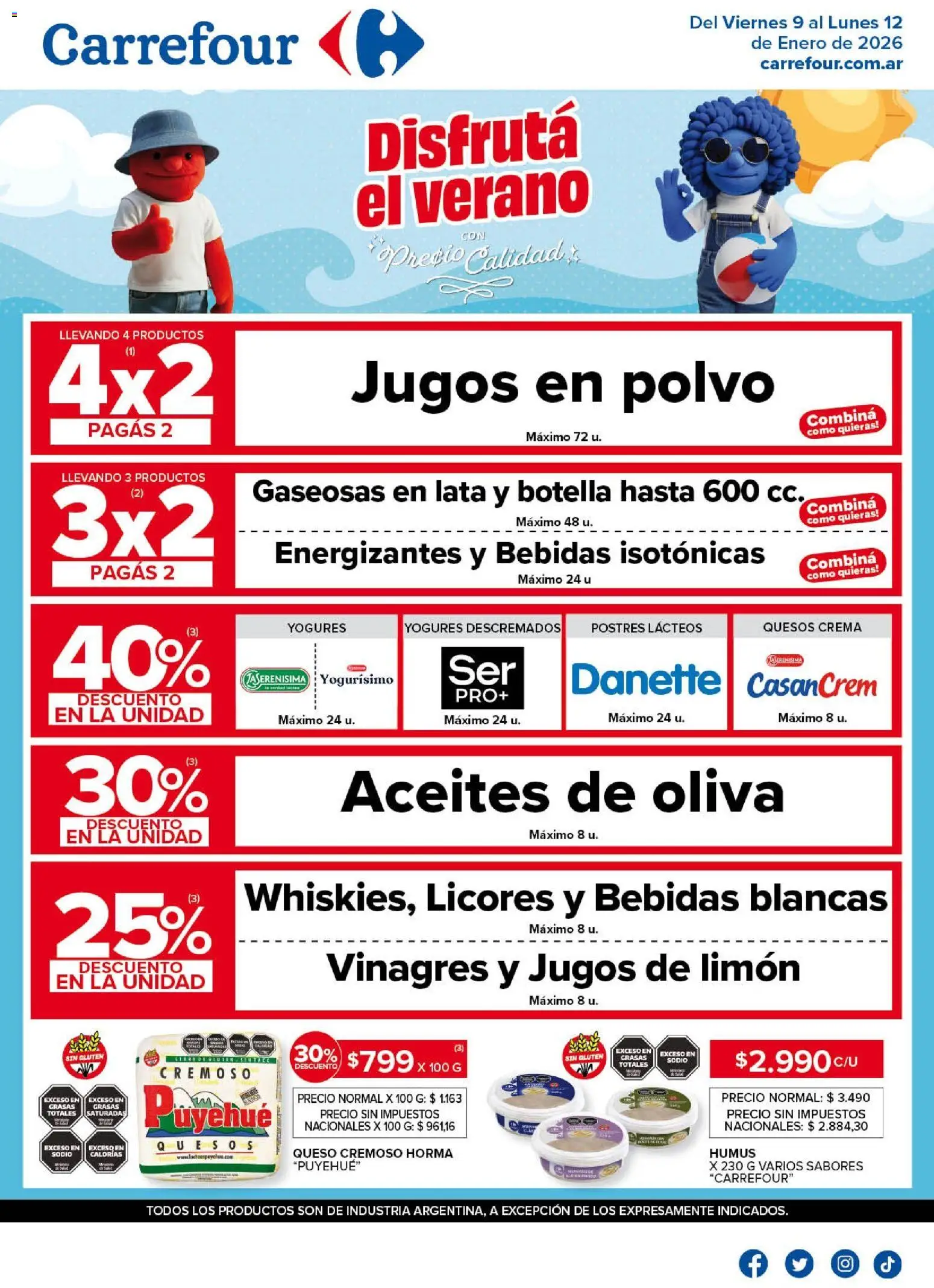 Vista previa del folleto de la tienda Carrefour válido desde el 09/01/2026 