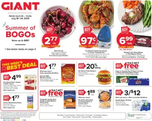 Ad Preview of Giant Weekly Ad from 07/18/2025