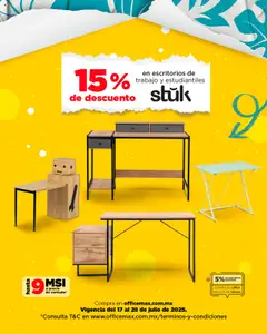 Vista previa las ofertas de la tienda OfficeMax - Catálogo desde el 17/07/2025 