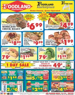 Ad Preview of Foodland Weekly Ad - Supermarkets from 11/05/2025