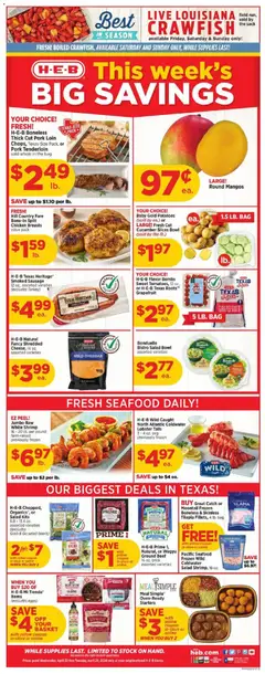Ad Preview of H-E-B H-E-B Weekly Ad from 04/22/2026