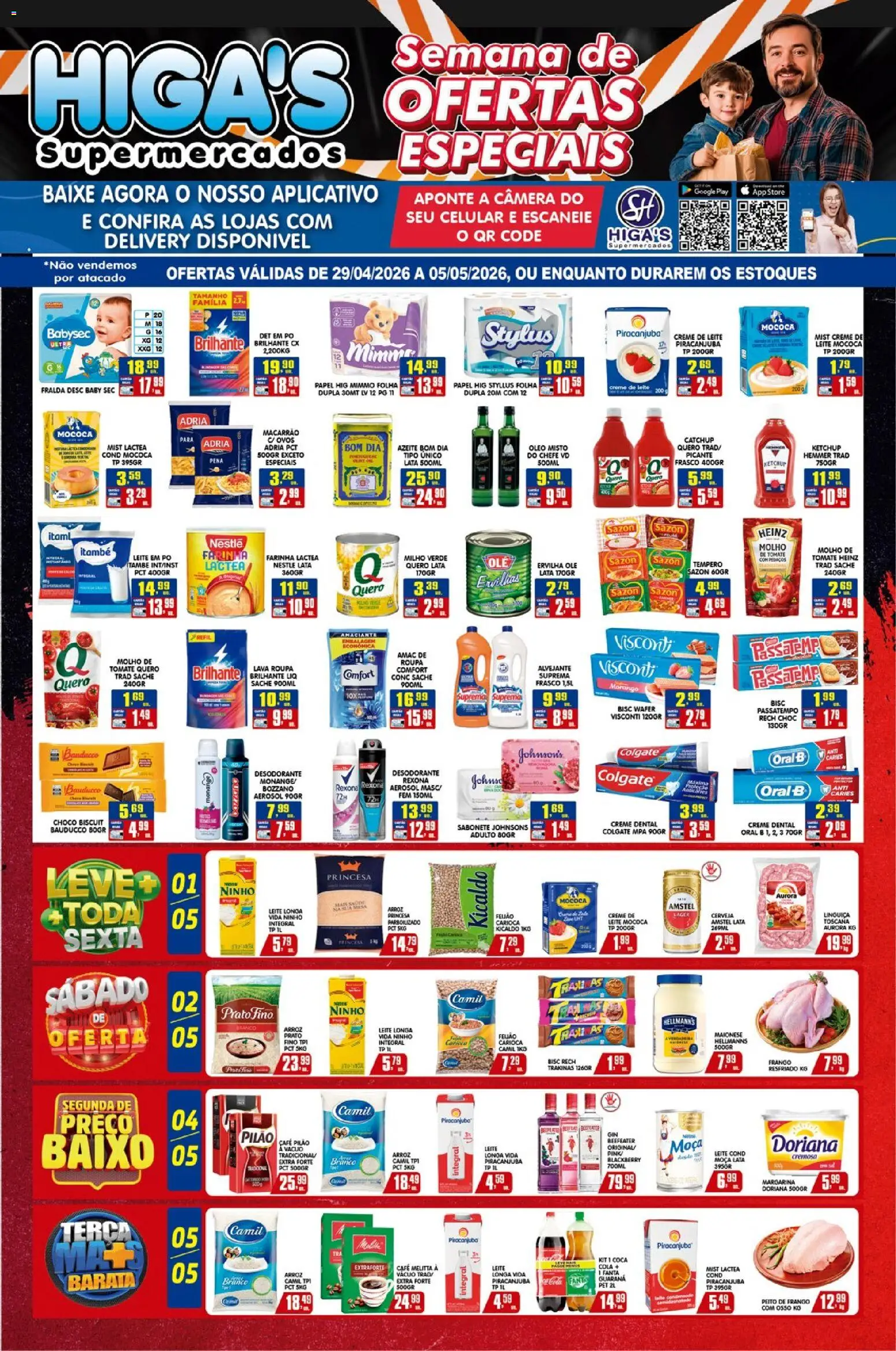 Pré-Visualização do folheto "Higa's Supermercado - Ofertas da semana" da loja Higa's Supermercado válido a partir de 29/04/2026